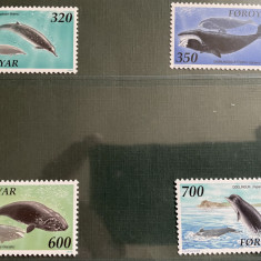 feroe - serie timbre animale fauna nestampilata MNH