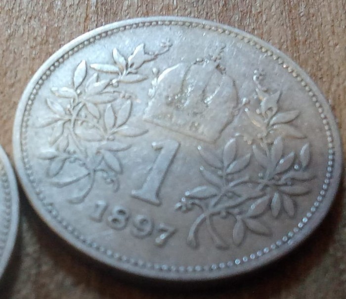 AUT 1 corona 1897 Austro-ungar