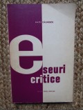 Matei Calinescu - Eseuri critice, 1967, Didactica si Pedagogica