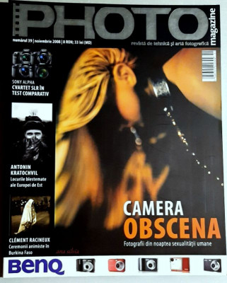 Revista Photo Magazine - nr. 39 din noiembrie 2008 foto