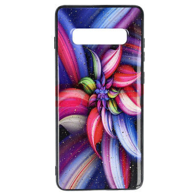 Toc UV Copy Glass Samsung Galaxy S10 Plus Flower foto