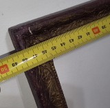 Cumpara ieftin RAMA TABLOU VECHE INTERIOR 44 X 39,5