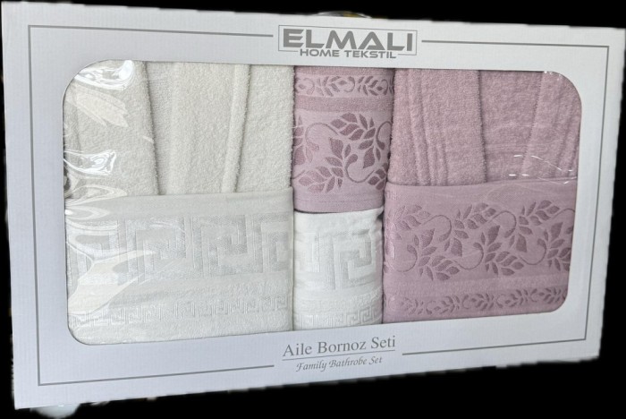 Set 2 prosoape + 2 halate baie Crocodil