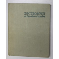 DICTIONAR ETNOBOTANIC - AL. BORZA , 1968