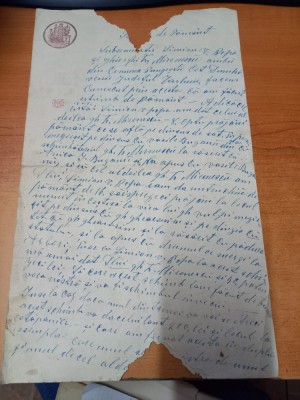 AMS - VANZARE DE PAMANT, ANUL 1918, JUD.VASLUI foto