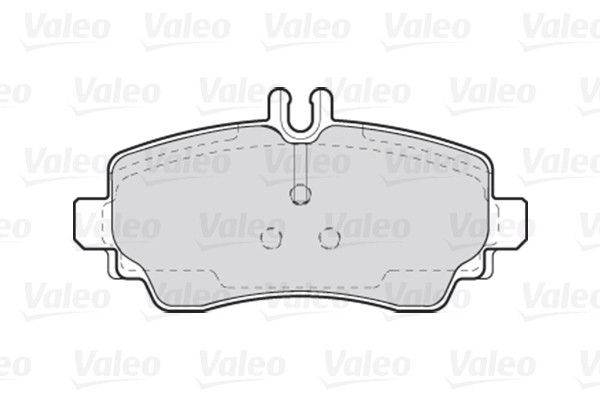 VALEO 301549 FIRST set placute frana,frana disc