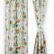 Set doua draperii Heinner HR-DR140-PAUN, 140 x 270 cm, Bumbac, model Pauni (Multicolora)