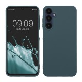 Husa Kwmobile pentru Samsung Galaxy A25, Verde inchis, Silicon, KWM000021MX012C, Carcasa