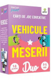 Vehicule. Meserii. Carti de joc educative