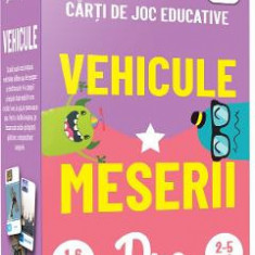 Vehicule. Meserii. Carti de joc educative