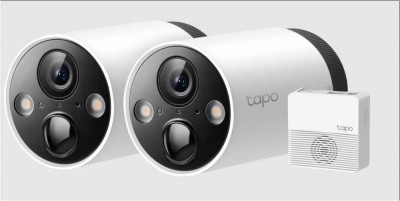 Kit camere Supraveghere WIFI, wireless TAPO C420S2, 2.4 GHz, WPA/WPA2- foto