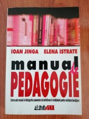 Ioan Jinga/Elena Istrate, Manual de pedagogie