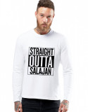 Cumpara ieftin Bluza barbati alba - Straight Outta Salajan - 2XL, THEICONIC