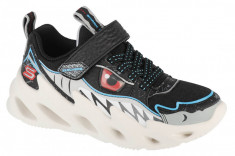 Pantofi sport Skechers Shark-Bots Surf Patrol 402112L-BKW negru foto