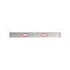 Dreptar zidarie aluminiu 200cm, 2 bule, 2 manere, 100mm latime