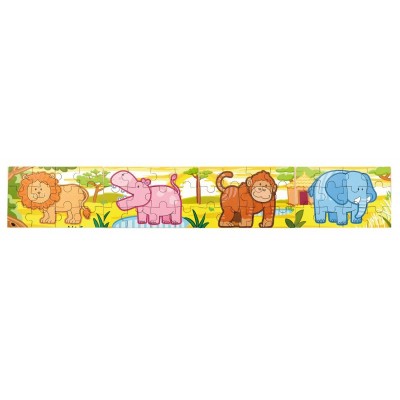 Puzzle conectabil 4 in 1 - Jungla, Viga foto