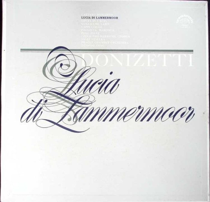 Disc vinil, LP. LUCIA DI LAMMERMOOR. SETBOX 2 DISCURI VINIL-GAETANO DONIZETTI-271645