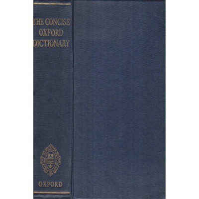 Oxford - The Concise Oxford Dictionary of Current English - 120284 foto