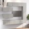 Gossi set dulapuri tv, 7 piese, gri beton, lemn prelucrat