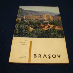 Mic indreptar turistic - Brasov - 1967 cu harta