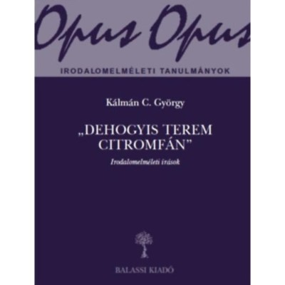 Dehogyis terem citromf&amp;aacute;n - Irodalomelm&amp;eacute;leti &amp;iacute;r&amp;aacute;sok - K&amp;aacute;lm&amp;aacute;n C. Gy&amp;ouml;rgy foto