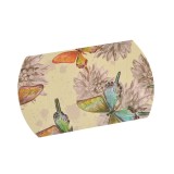 Plic cadou cu fluturi multicolori