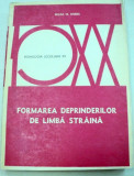 FORMAREA DEPRINDERILOR DE LIMBA STRAINA-WILGA M. RIVERS 1977