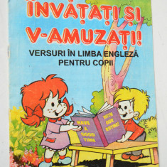 Invatati si v-amuzati! Versuri in limba engleza pentru copii