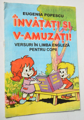 Invatati si v-amuzati! Versuri in limba engleza pentru copii foto