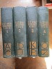 Dictionar Enciclopedic Roman 4 Volume Editura Politica 1962-1966 Cartonata Buna Stare