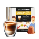 Cumpara ieftin Cappuccino cu Vanilie, 80 capsule compatibile Nespresso, La Capsuleria