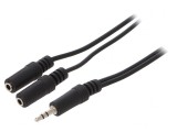Cablu Audio Jack 3,5mm 5m Negru PVC, Gembird