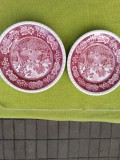 Portelan Villeroi &amp; Boch Mettlacher, frumoase 2 farfurioare