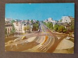 CPIB 23147 CARTE POSTALA - BUCURESTI. PIATA ROMANA SI B-DUL ANA IPATESCU, CIRCULATA, 1972, TIMBRU