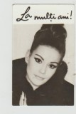 bnk cld Calendar de buzunar 1972 ACIN Claudine Auger