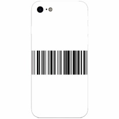 Husa silicon pentru Apple Iphone 8, Bar Code foto