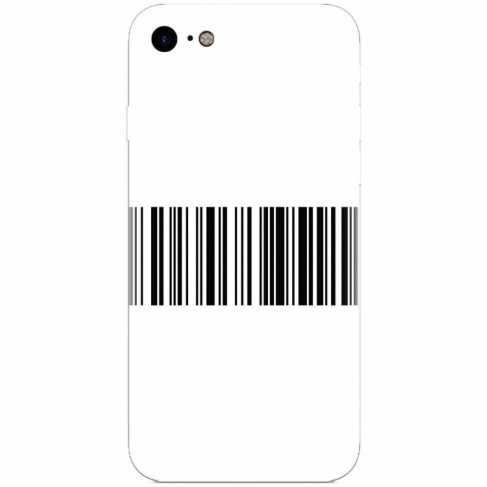 Husa silicon pentru Apple Iphone 8, Bar Code