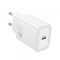 Incarcator Retea HOCO N60, 20W, 3A, 1 x USB-C, Alb