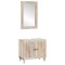 vidaXL Set de mobilier pentru baie Pe perete 2 pcs Alb 62 x 33 x 58 cm 3310072