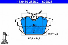 Set placute frana,frana disc ALFA ROMEO SPIDER (916_, 916S_) (1994 - 2005) ATE 13.0460-2826.2 foto