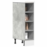 Dulap inferior &quot;Riga&quot;, gri beton, 20x44,5x81,5 cm, PAL
