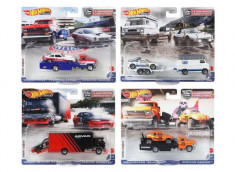 Machete auto Set 4 Team Transport , 1:64 Hotwheels foto