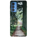 Husa compatibila cu Motorola G50 model Relaxing walk, Silicon, TPU, Viceversa, Transparent, Carcasa