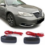 Indicator lateral cu LED, negru, potrivit pentru Dodge Grand Caravan 07-16, Lancia Flavia Performance AutoTuning