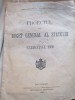 PROIECTUL DE BUGET GENERAL AL STATULUI PE EXERCITIUL 1930, 1929