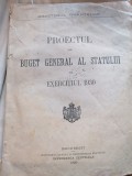 PROIECTUL DE BUGET GENERAL AL STATULUI PE EXERCITIUL 1930, 1929