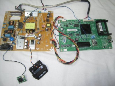 Tv Philips led componente foto