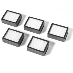 Set 5 filtre hepa compatibile pentru Irobot Roomba e5, e6, i7, i3