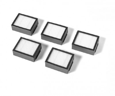 Set 5 filtre hepa compatibile pentru Irobot Roomba e5, e6, i7, i3 foto