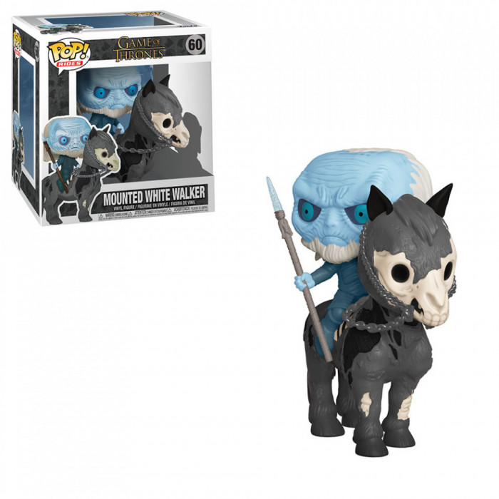 Figurina FUNKO Pop Rides Game of Thrones S10 White Walker on horse